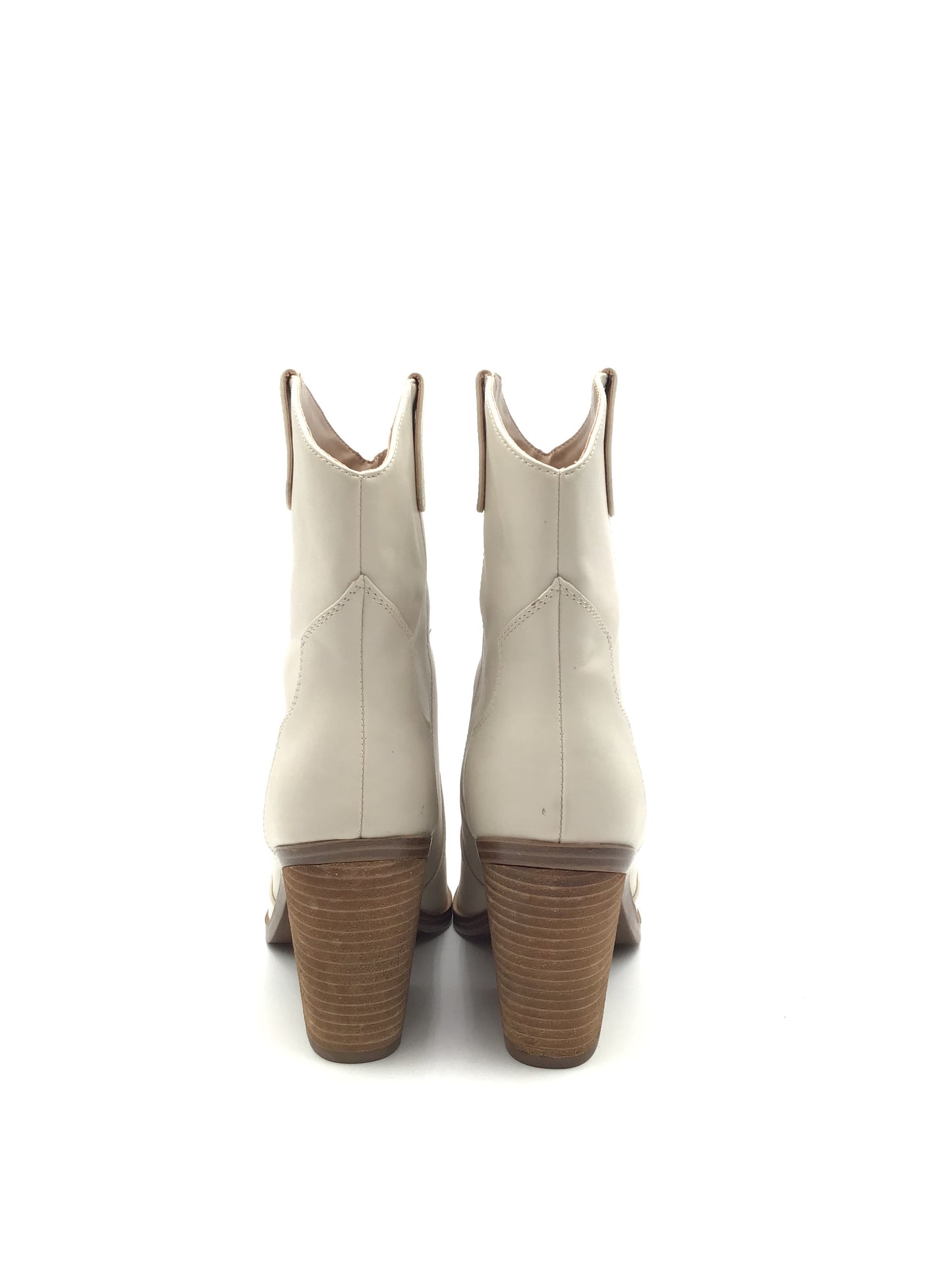 Boots Western By Steve Madden In Cream, Size: 11