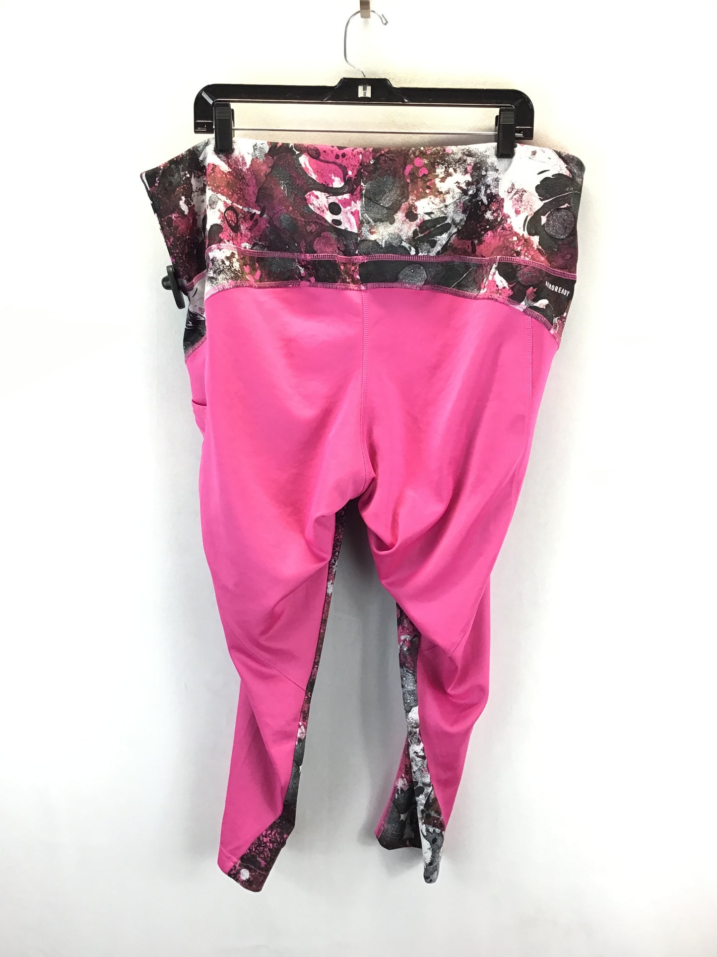 Athletic Pants By Adidas In Pink, Size: 4x