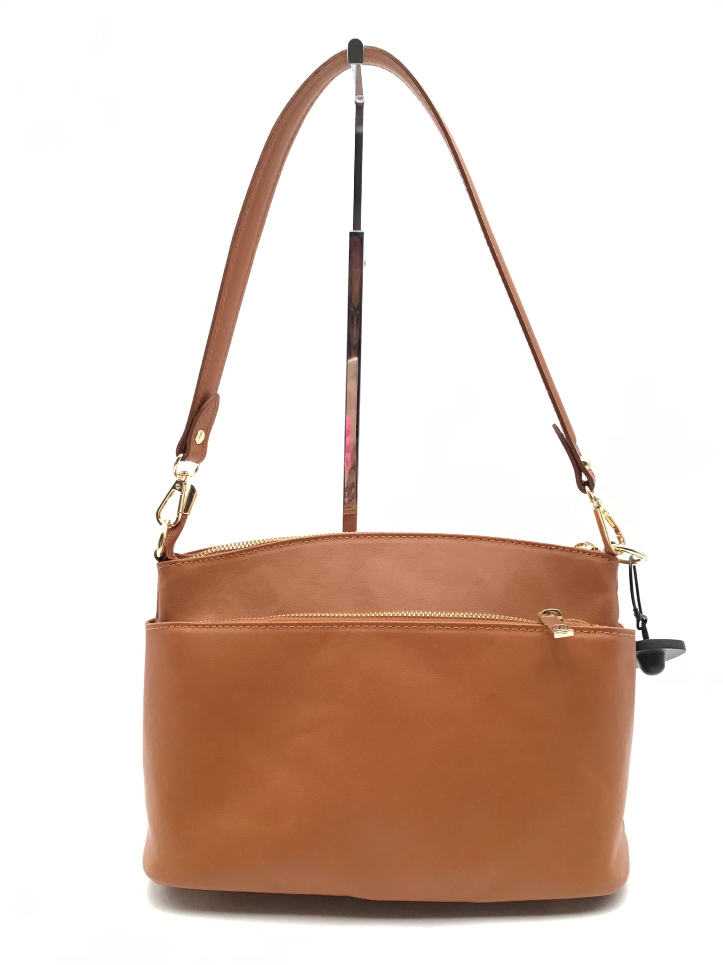 Handbag Leather By Clothes Mentor, Size: Small