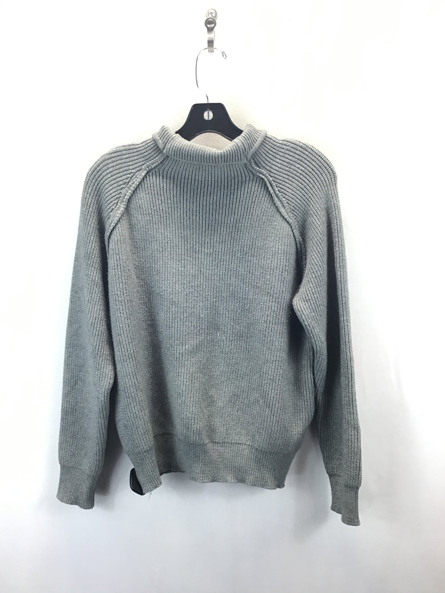 Sweater By Clothes Mentor In Grey, Size: L