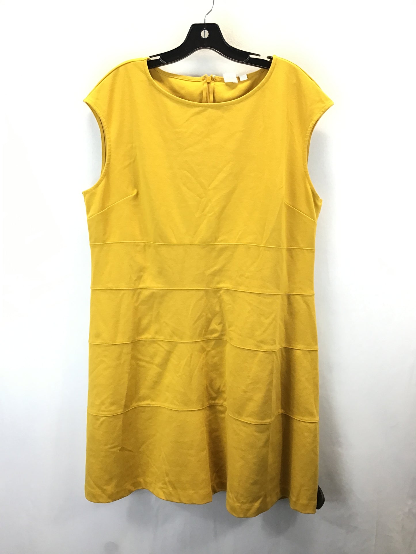 Dress Work By Gap In Yellow, Size: 1x