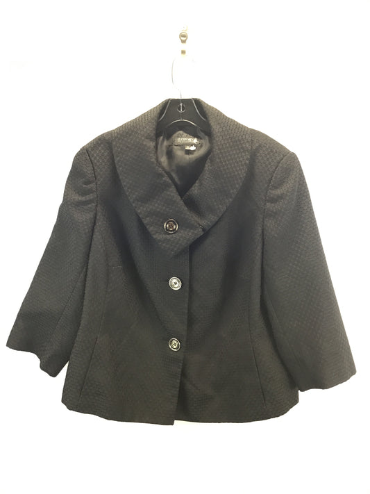 Blazer By John Meyer In Black, Size: 1x