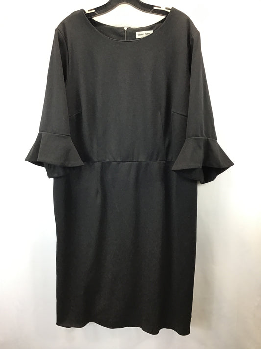 Dress Work By Shelby And Palmer In Black, Size: 20