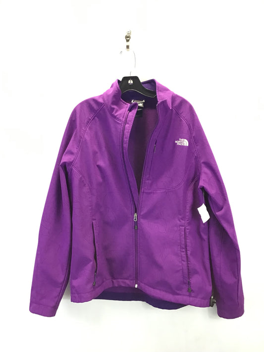 Athletic Jacket By The North Face In Purple, Size: 2x