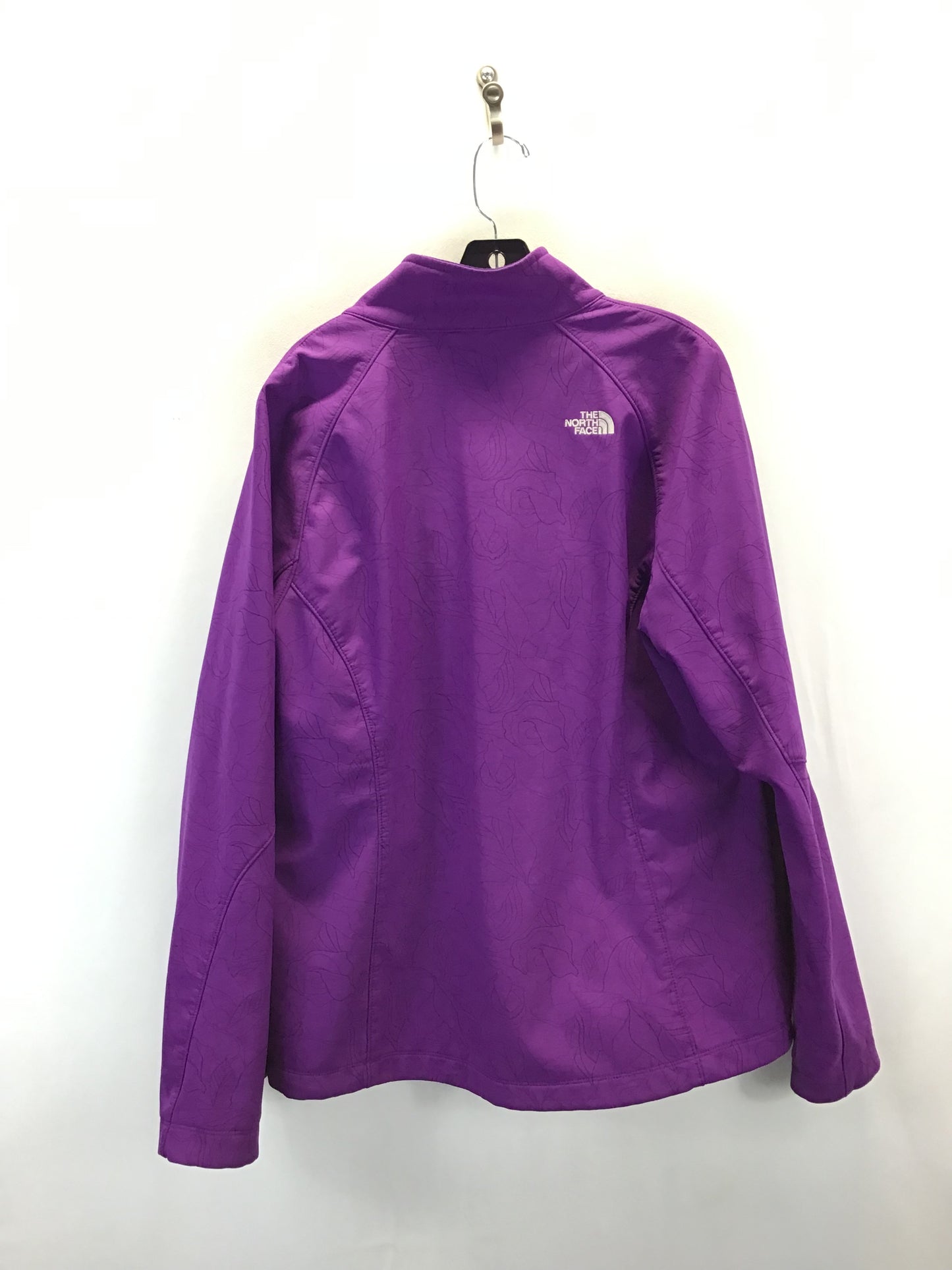 Athletic Jacket By The North Face In Purple, Size: 2x