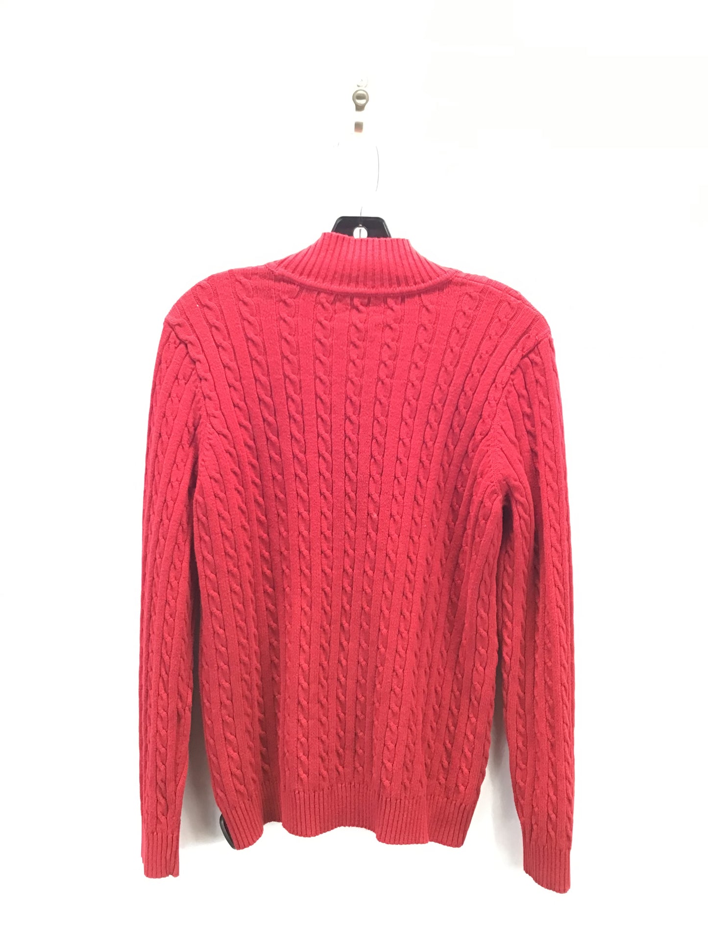 Sweater By Lauren By Ralph Lauren In Red, Size: 1x