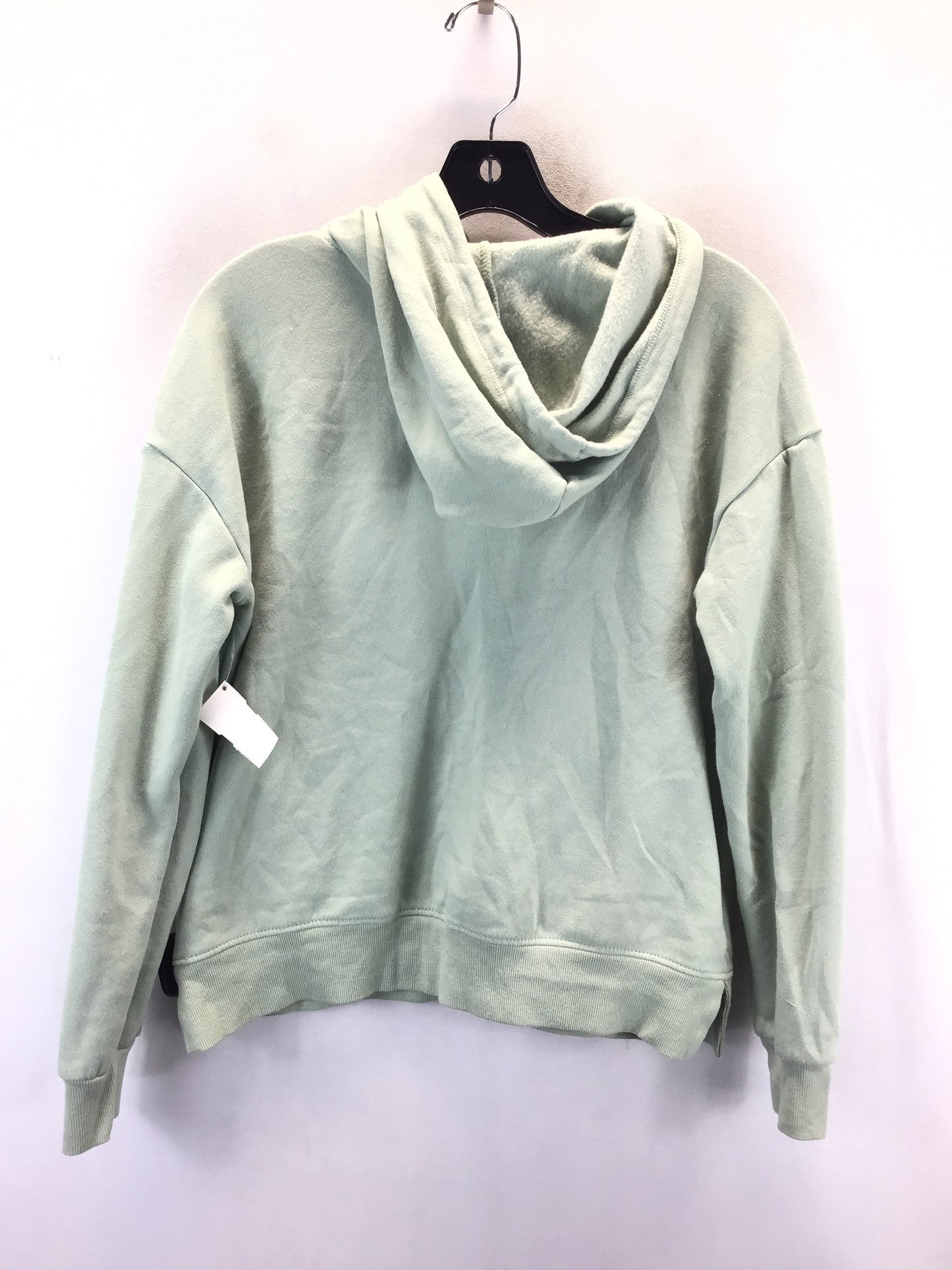 Sweatshirt Hoodie By Clothes Mentor In Green, Size: S