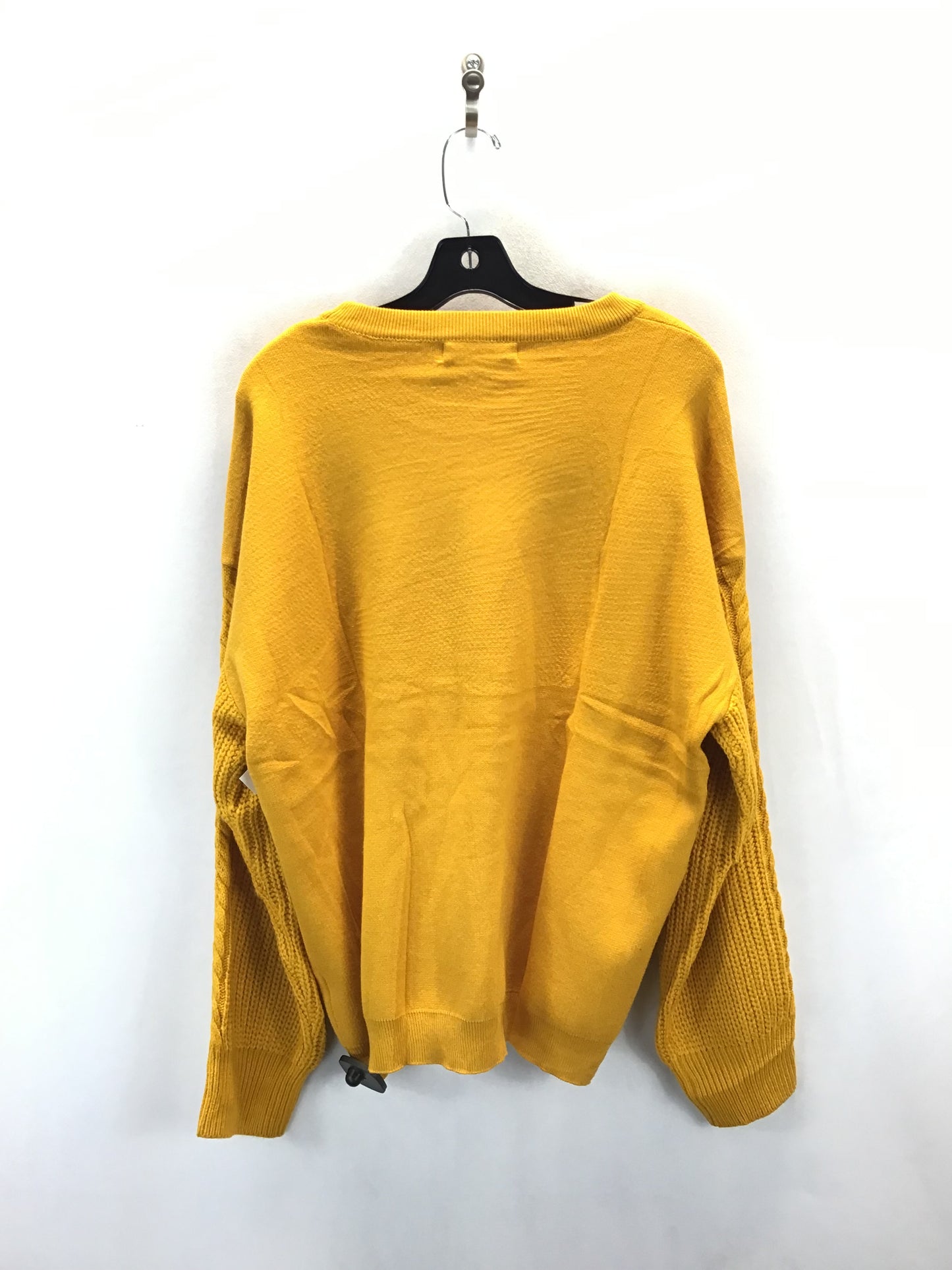 Sweater By Clothes Mentor In Yellow, Size: 2x