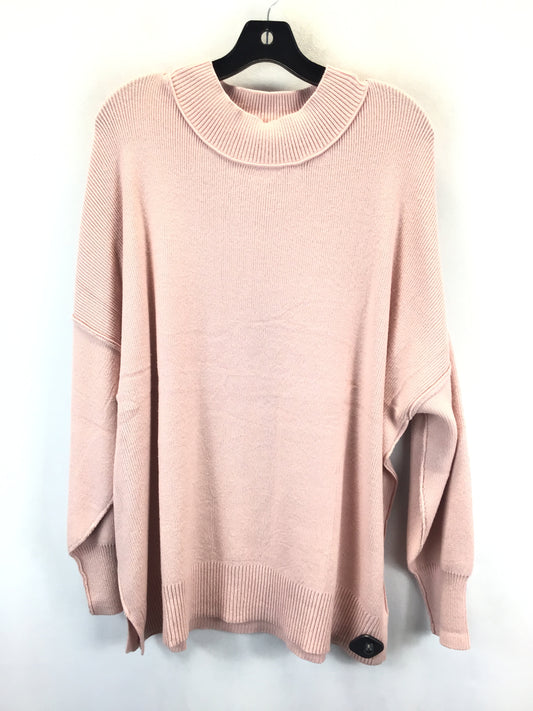 Sweater By Clothes Mentor In Pink, Size: Xl