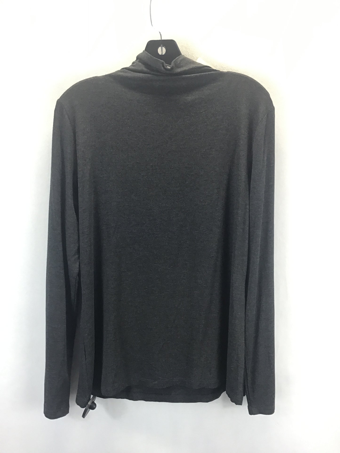 Top Long Sleeve Basic By Cupio In Grey, Size: Xl