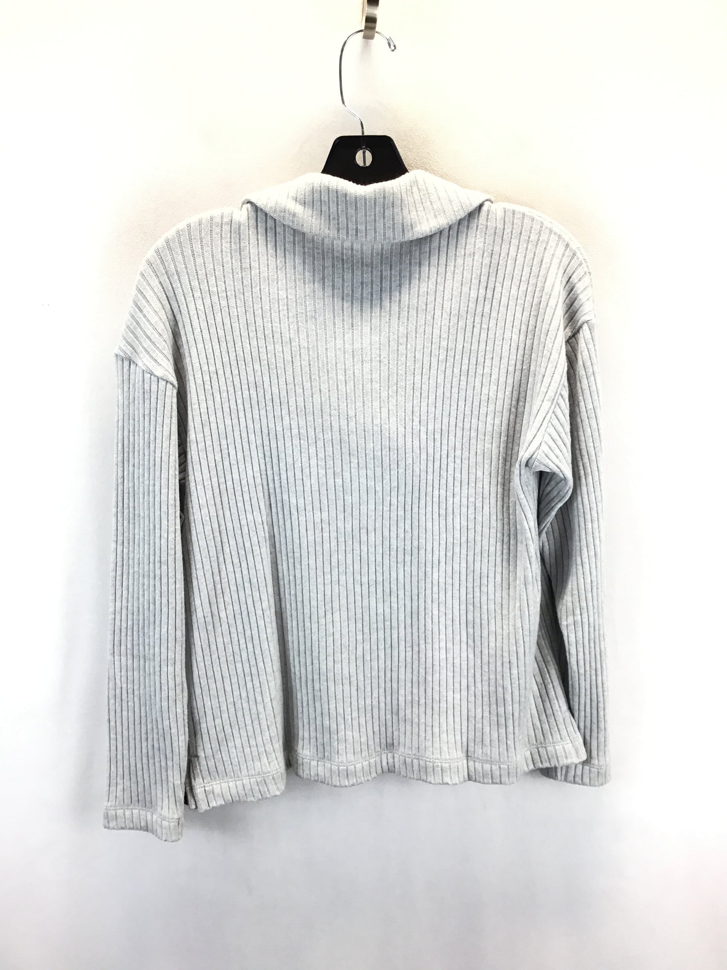 Top Long Sleeve By Loft In Grey, Size: Xs