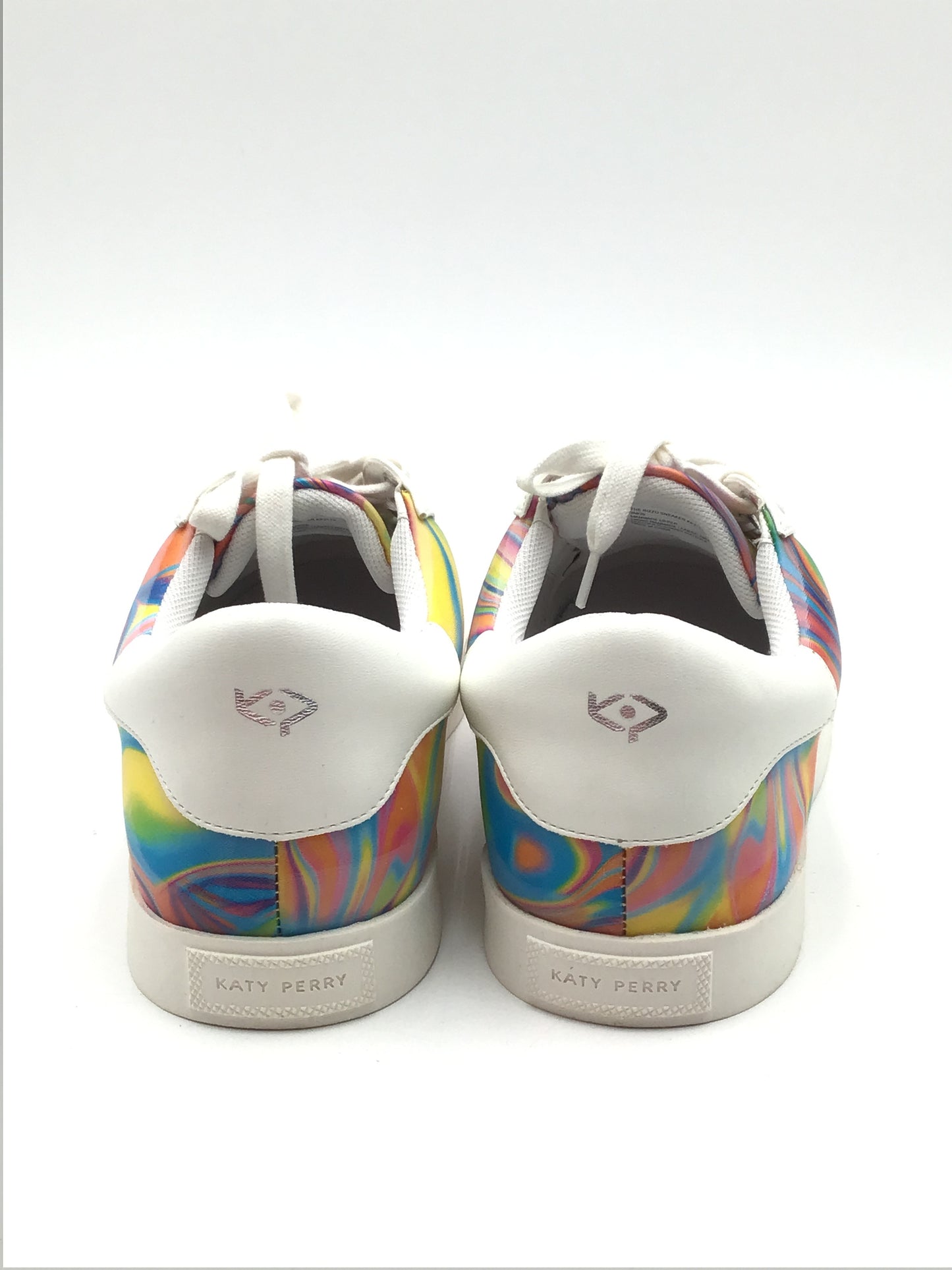 Shoes Sneakers By Clothes Mentor In Rainbow Print, Size: 9