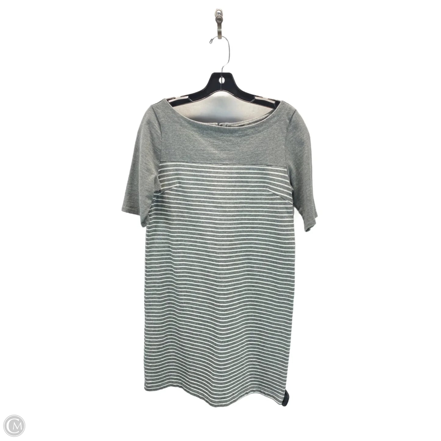 Dress Casual Midi By Gap In Striped Pattern, Size: M
