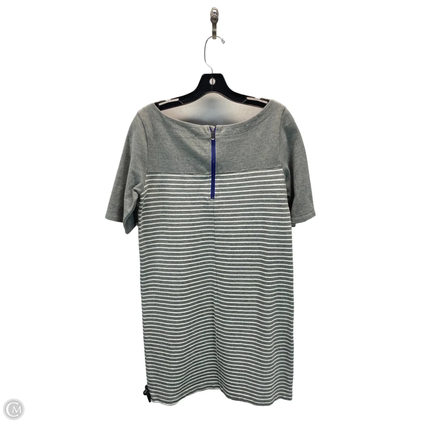 Dress Casual Midi By Gap In Striped Pattern, Size: M