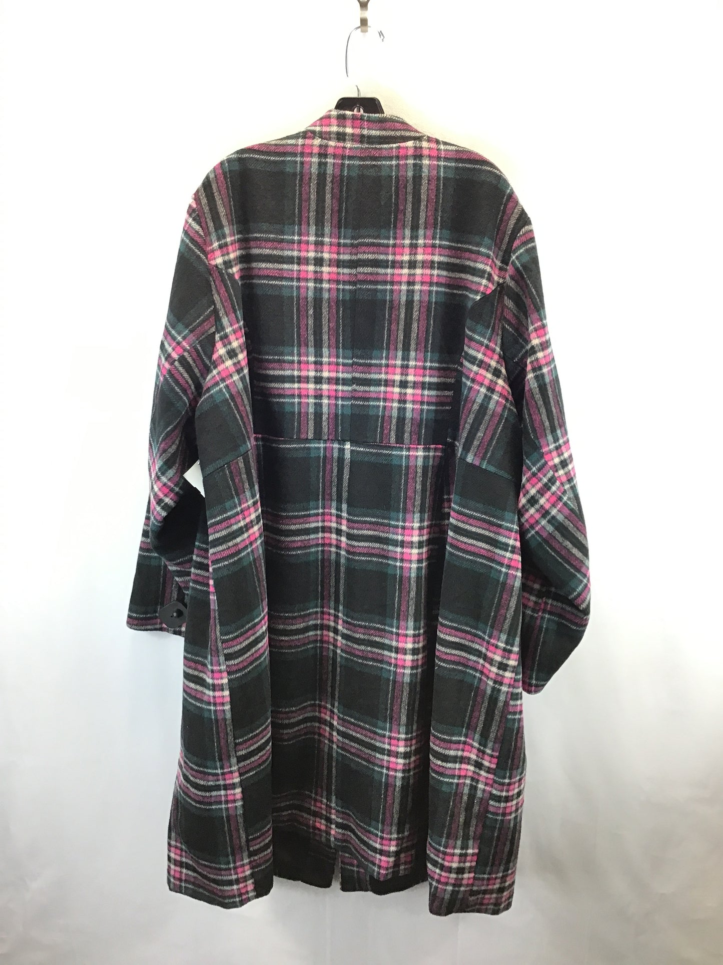 Coat Parka By Torrid In Plaid Pattern, Size: 5x