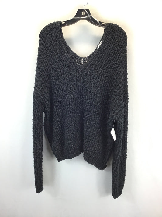 Sweater By Rue 21 In Black, Size: L