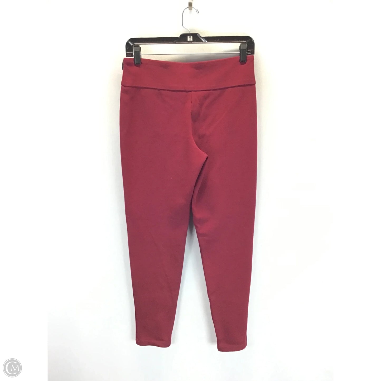 Pants Leggings By Clothes Mentor In Red, Size: M