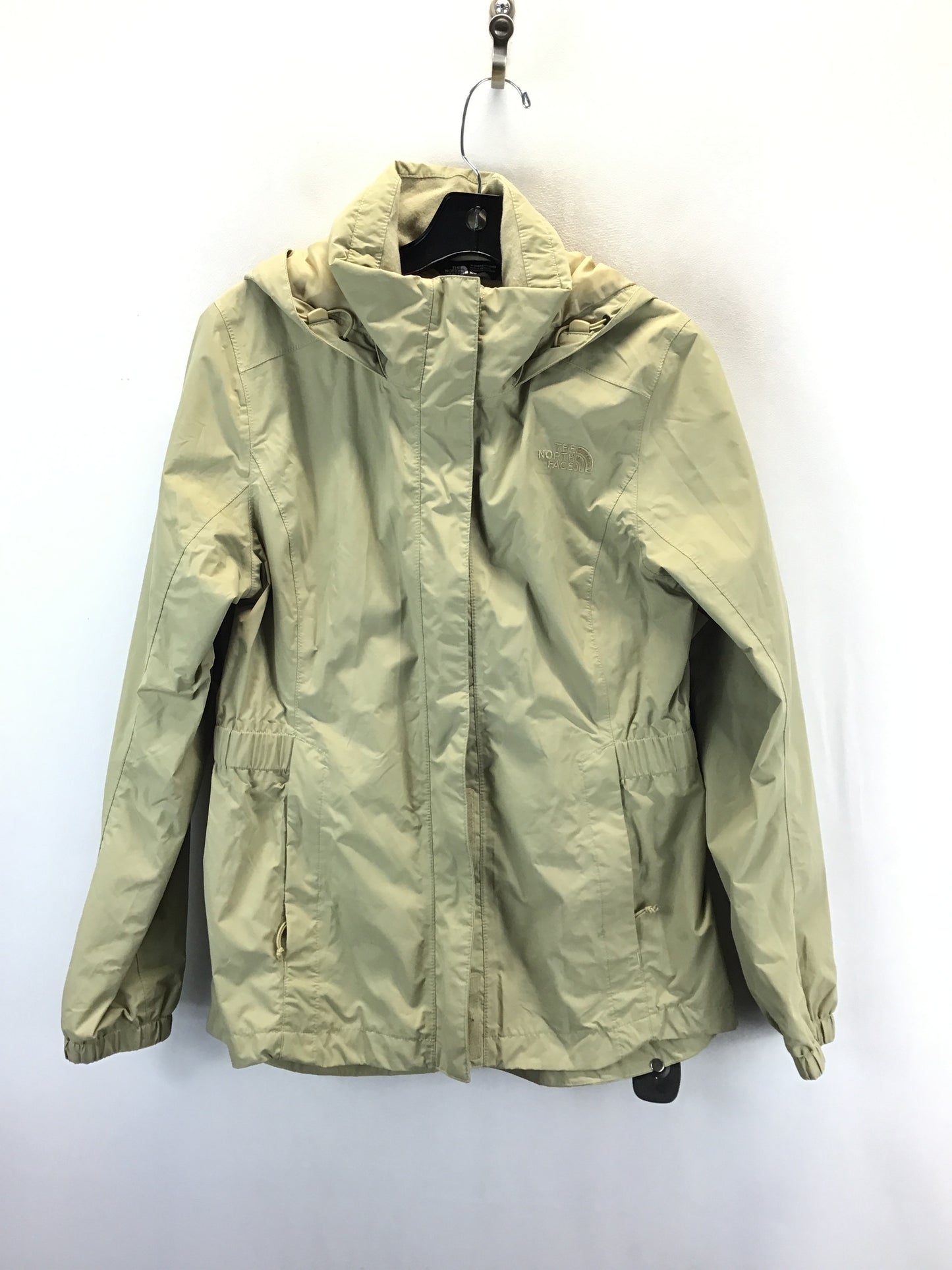 Athletic Jacket By The North Face In Tan, Size: M