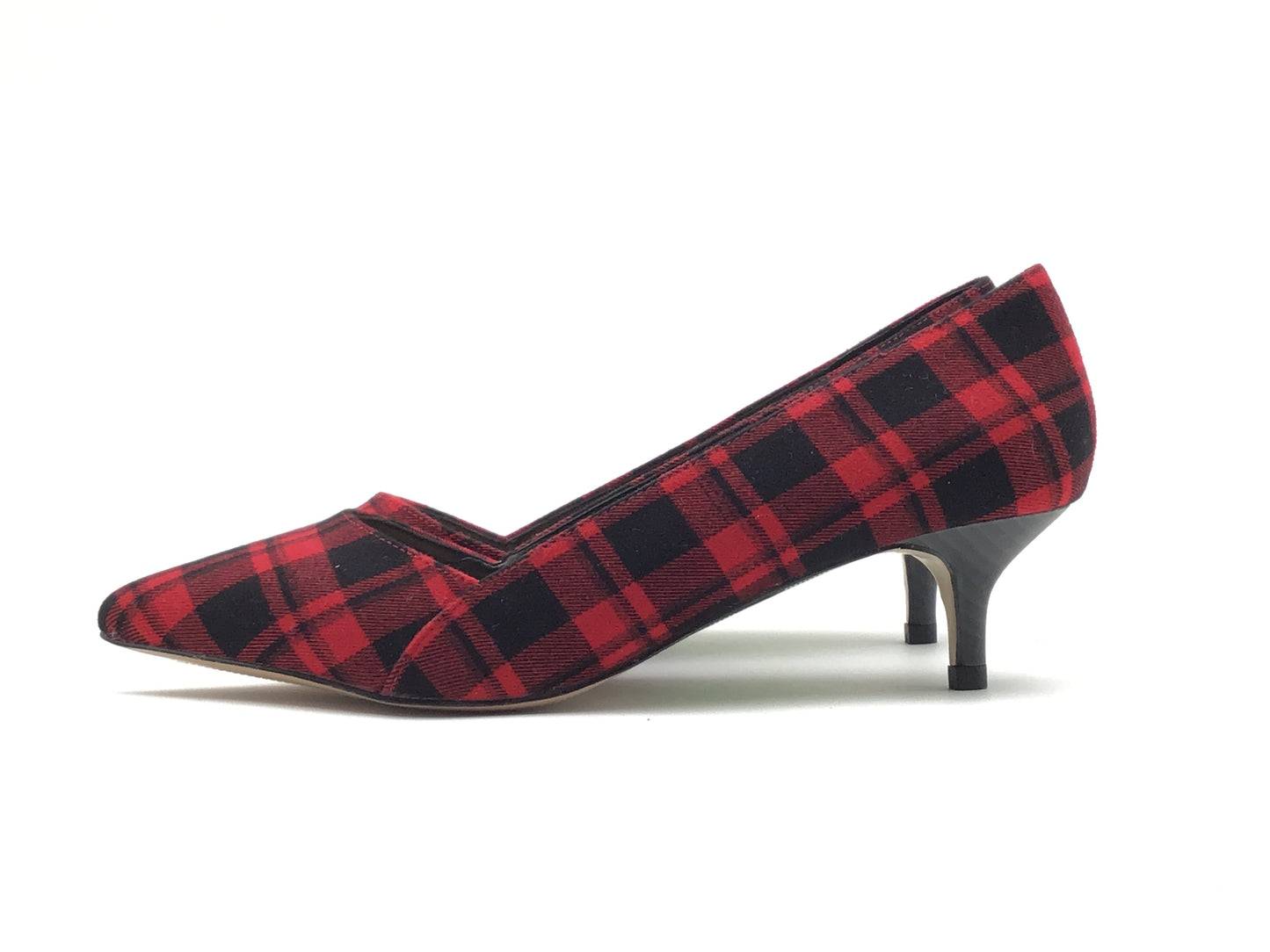 Shoes Heels Kitten By Sole Society In Plaid Pattern, Size: 9