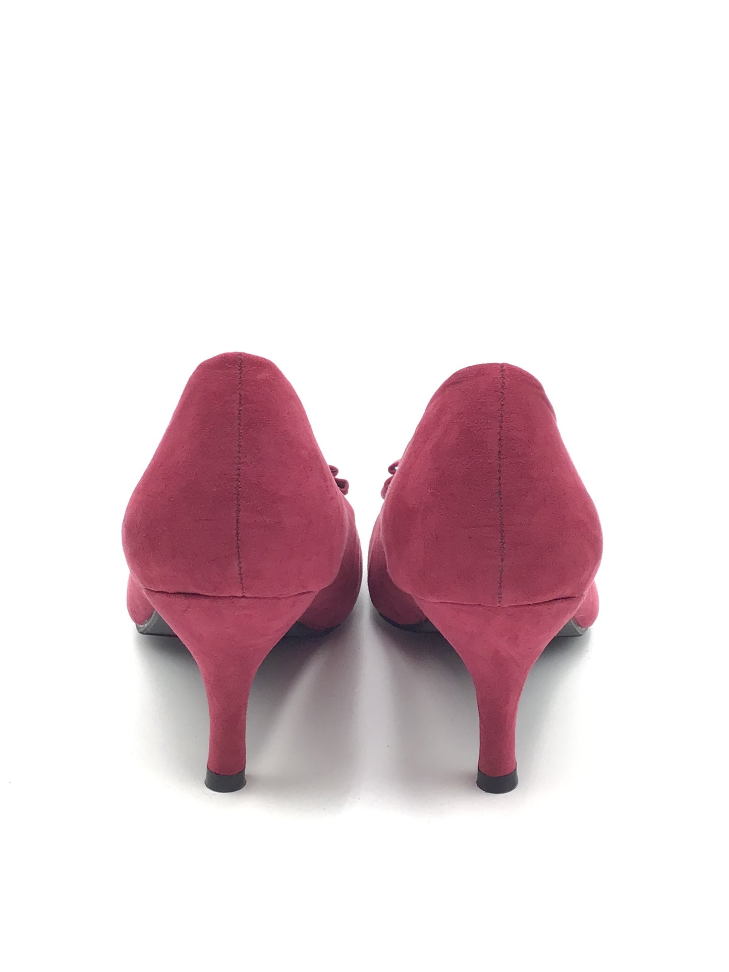 Shoes Heels Kitten By Clothes Mentor In Red, Size: 9