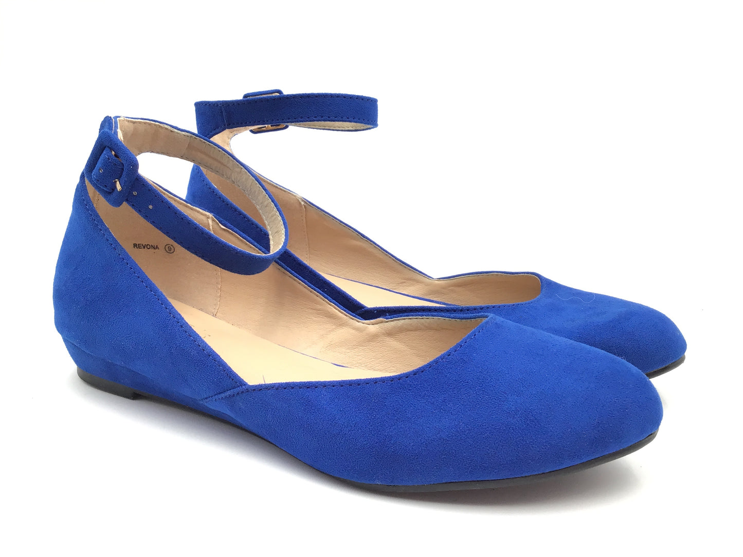 Shoes Flats By Clothes Mentor In Blue, Size: 9