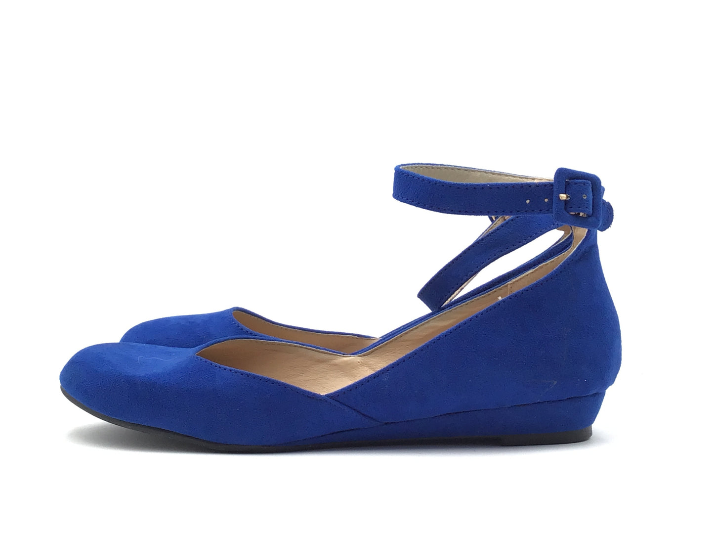 Shoes Flats By Clothes Mentor In Blue, Size: 9