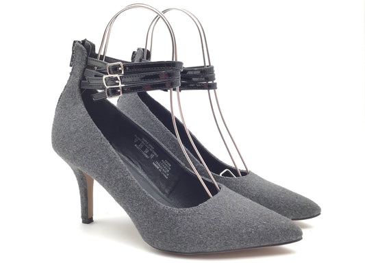 Shoes Heels Kitten By Metaphor In Grey, Size: 9