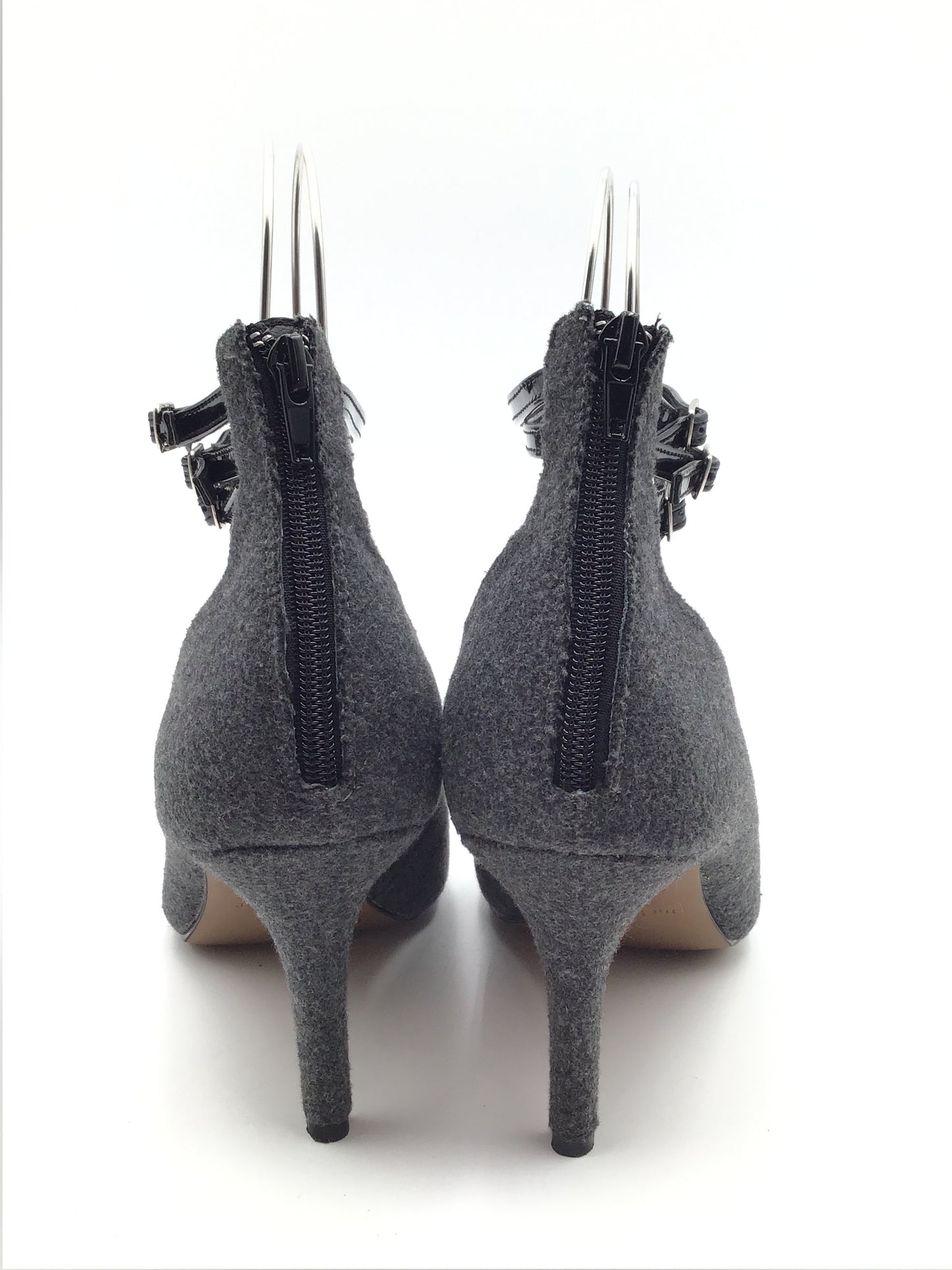 Shoes Heels Kitten By Metaphor In Grey, Size: 9