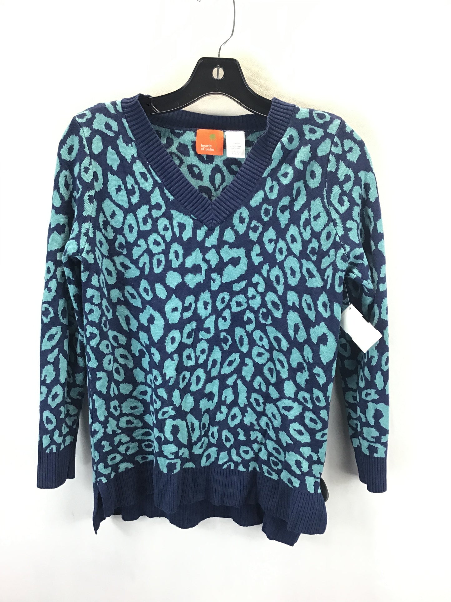 Sweater By Clothes Mentor In Leopard Print, Size: Xs