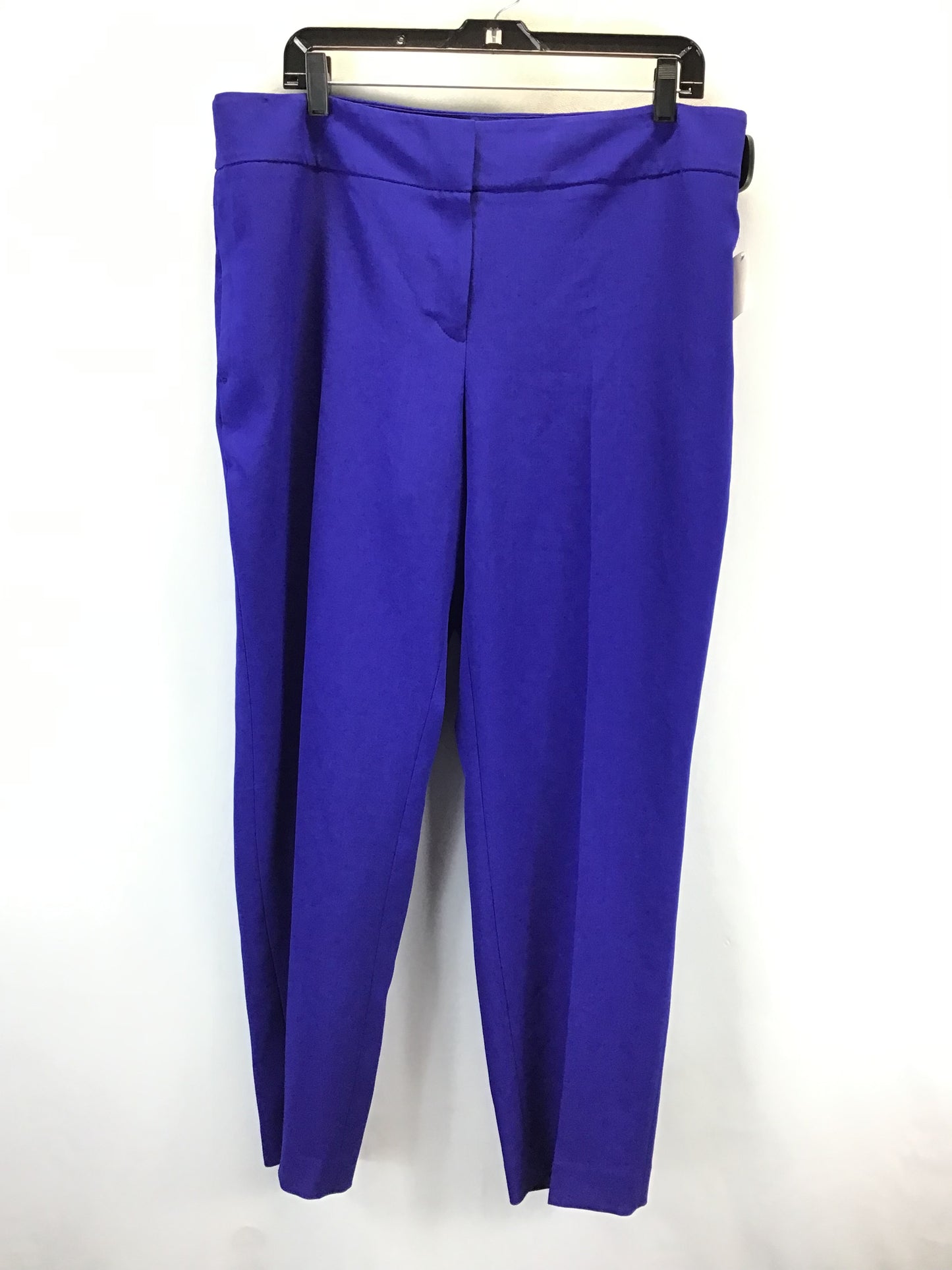 Pants Suit 2pc By Kasper In Blue, Size: Xl