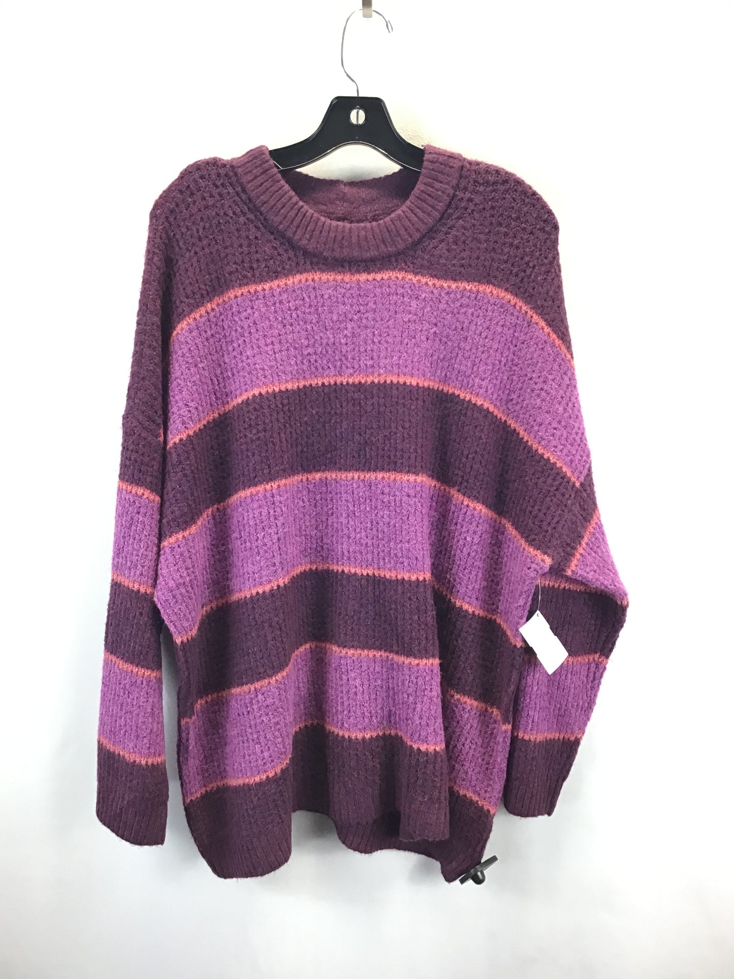 Sweater By American Eagle In Purple, Size: Xl