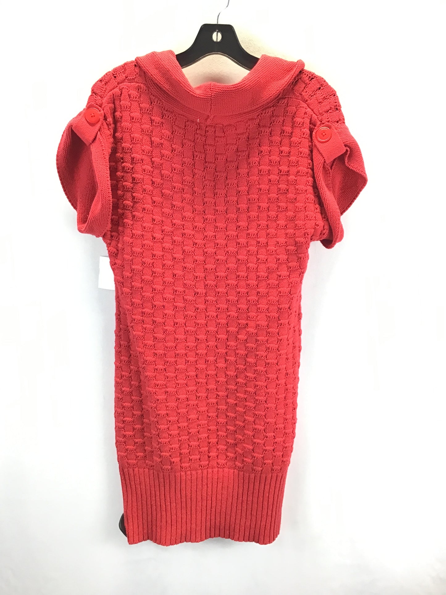 Dress Sweater By Jw In Red, Size: Xl