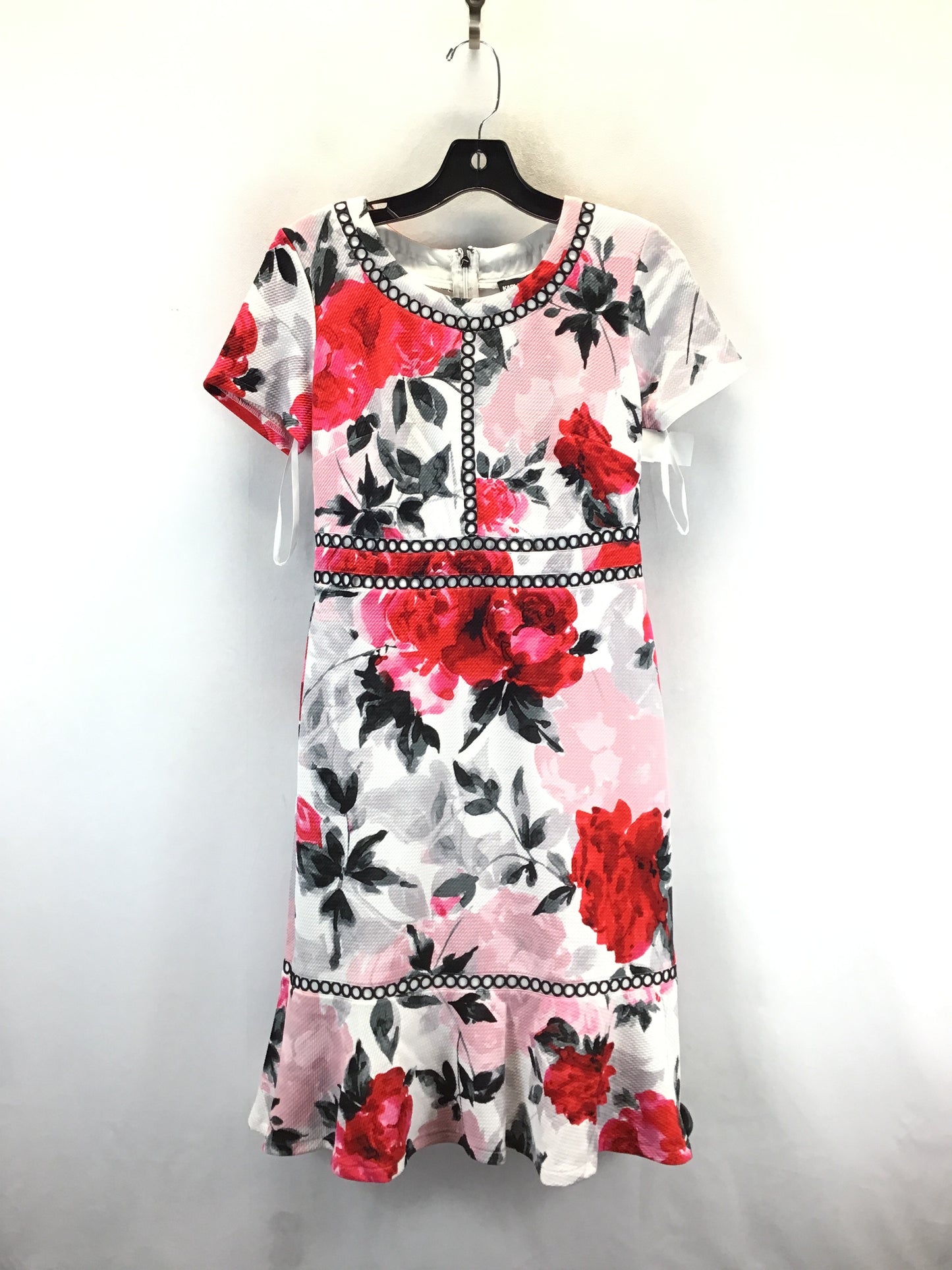 Dress Designer By Karl Lagerfeld In Floral Print, Size: 2