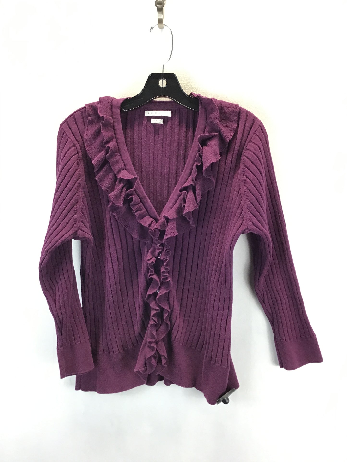 Sweater By Clothes Mentor In Purple, Size: Xl