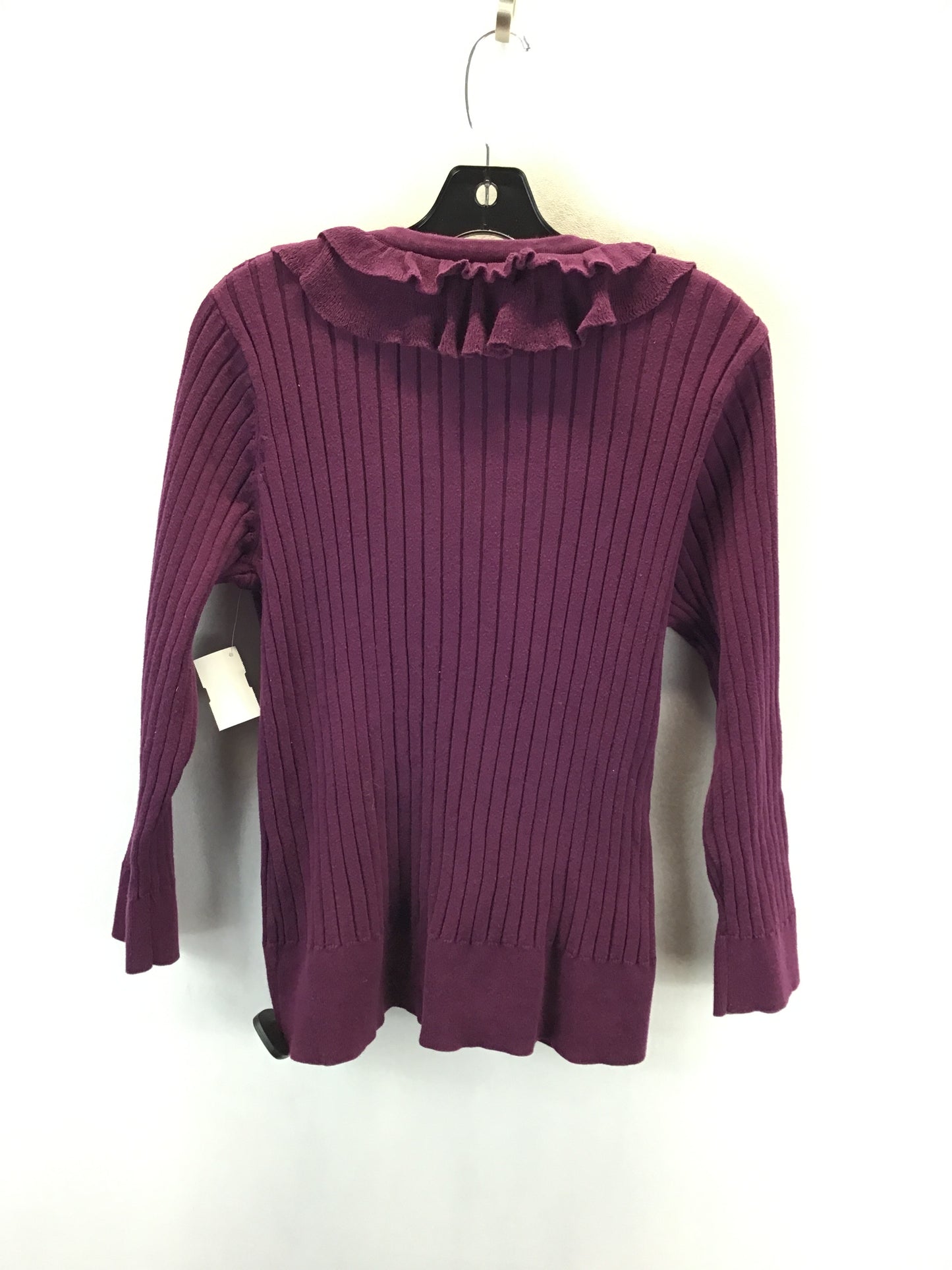 Sweater By Clothes Mentor In Purple, Size: Xl