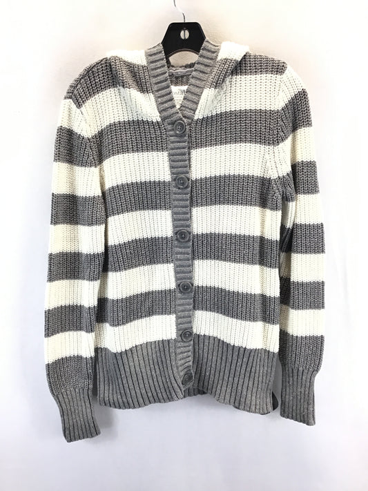 Sweater By Aeropostale In Grey & White, Size: Xl