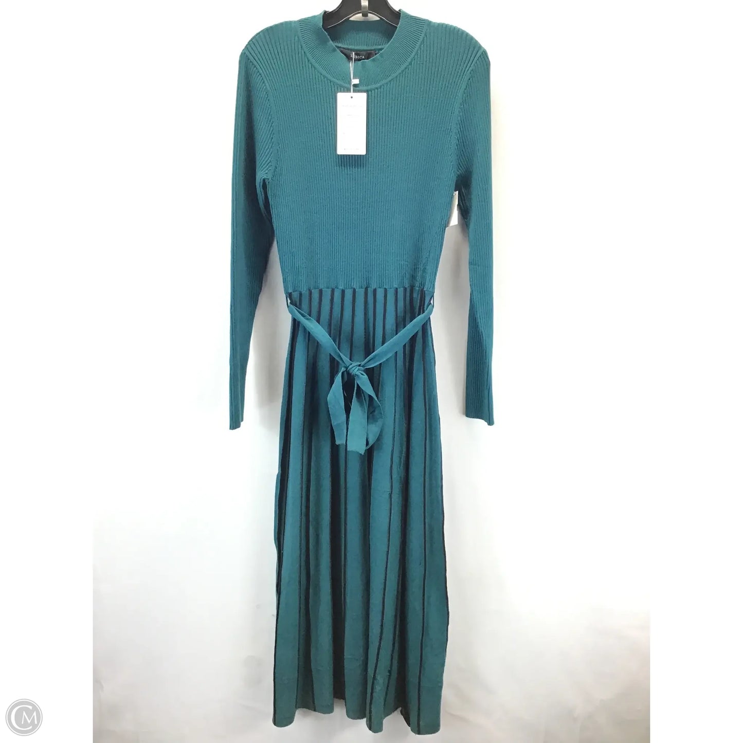 Dress Sweater By Clothes Mentor In Blue, Size: L