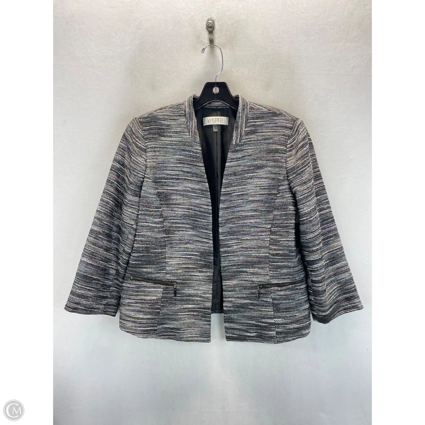 Blazer By Kasper In Grey, Size: 12
