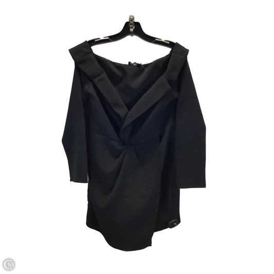 Dress Party Short By Pretty Little Thing In Black, Size: 10