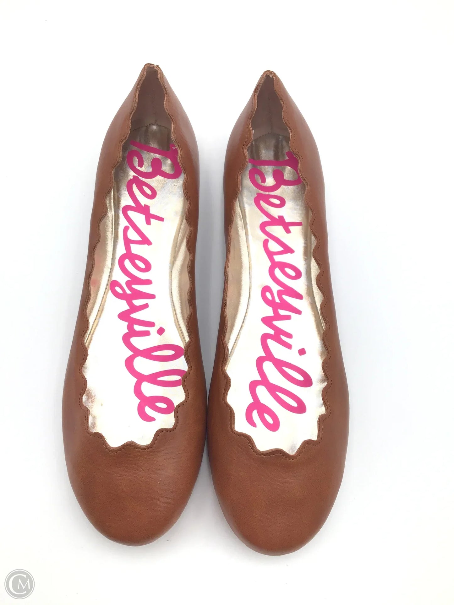 Shoes Flats By Betseyville In Tan, Size: 9