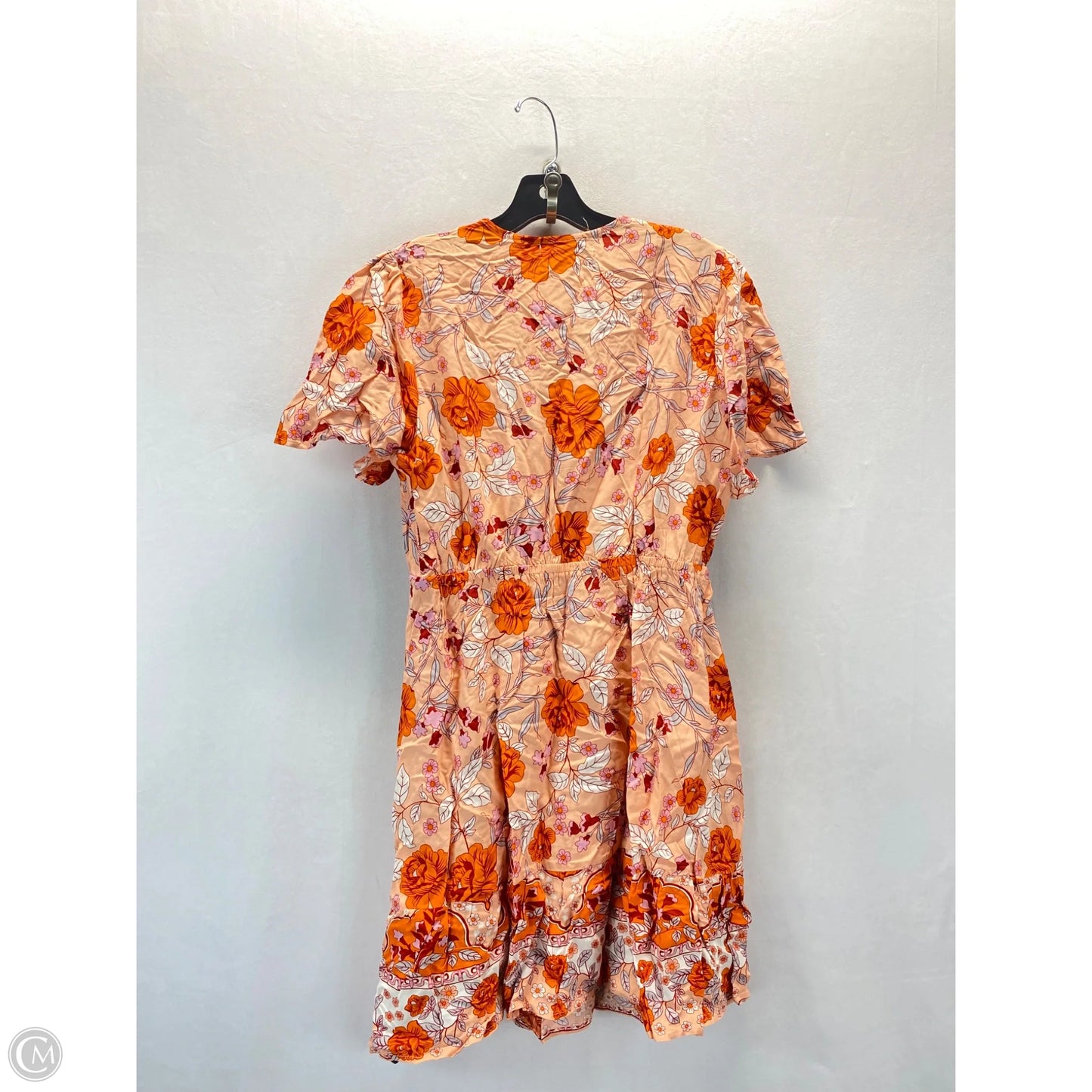 Dress Casual Short By Clothes Mentor In Floral Print, Size: L