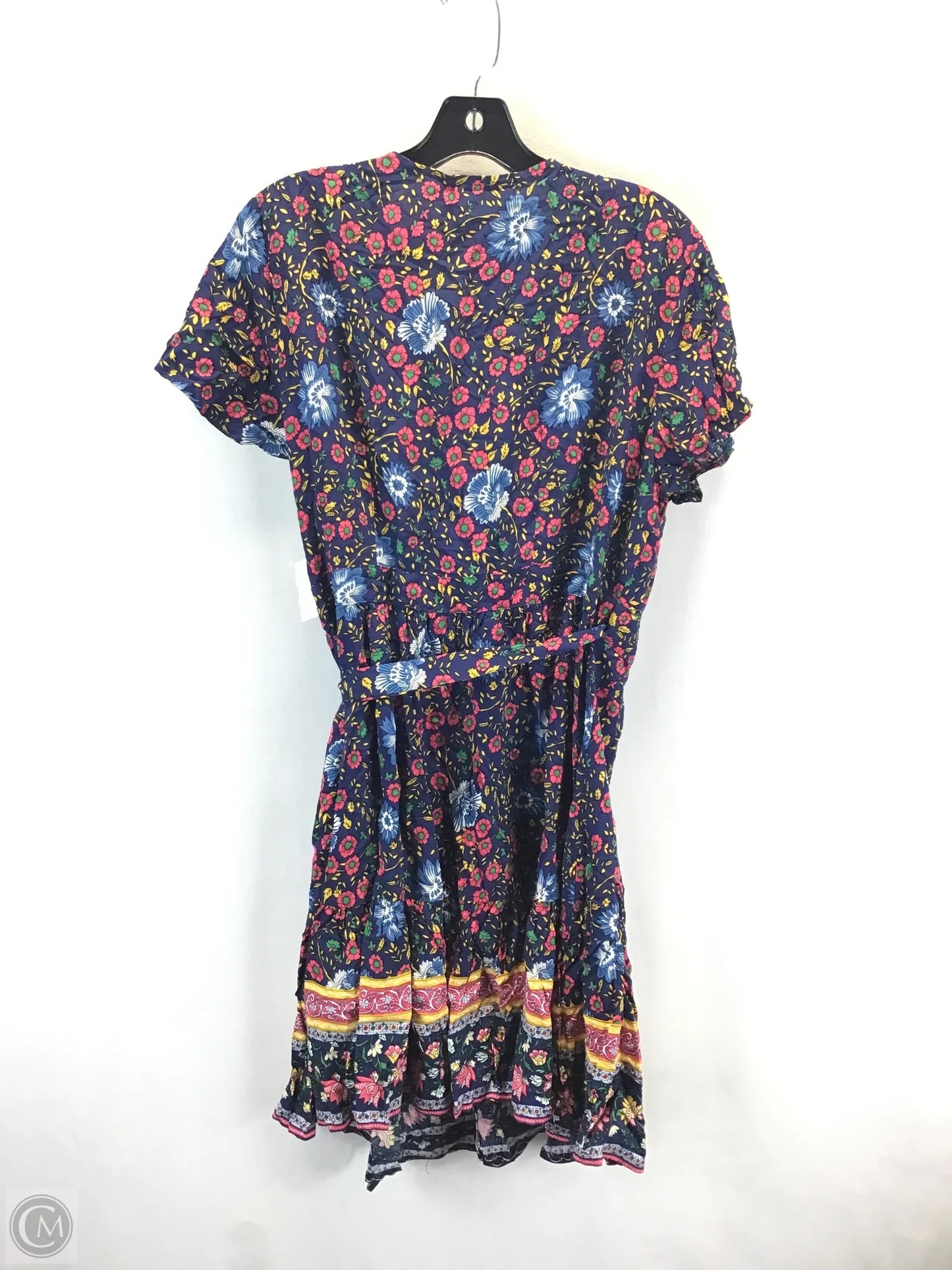 Dress Casual Short By Clothes Mentor In Floral Print, Size: Xl