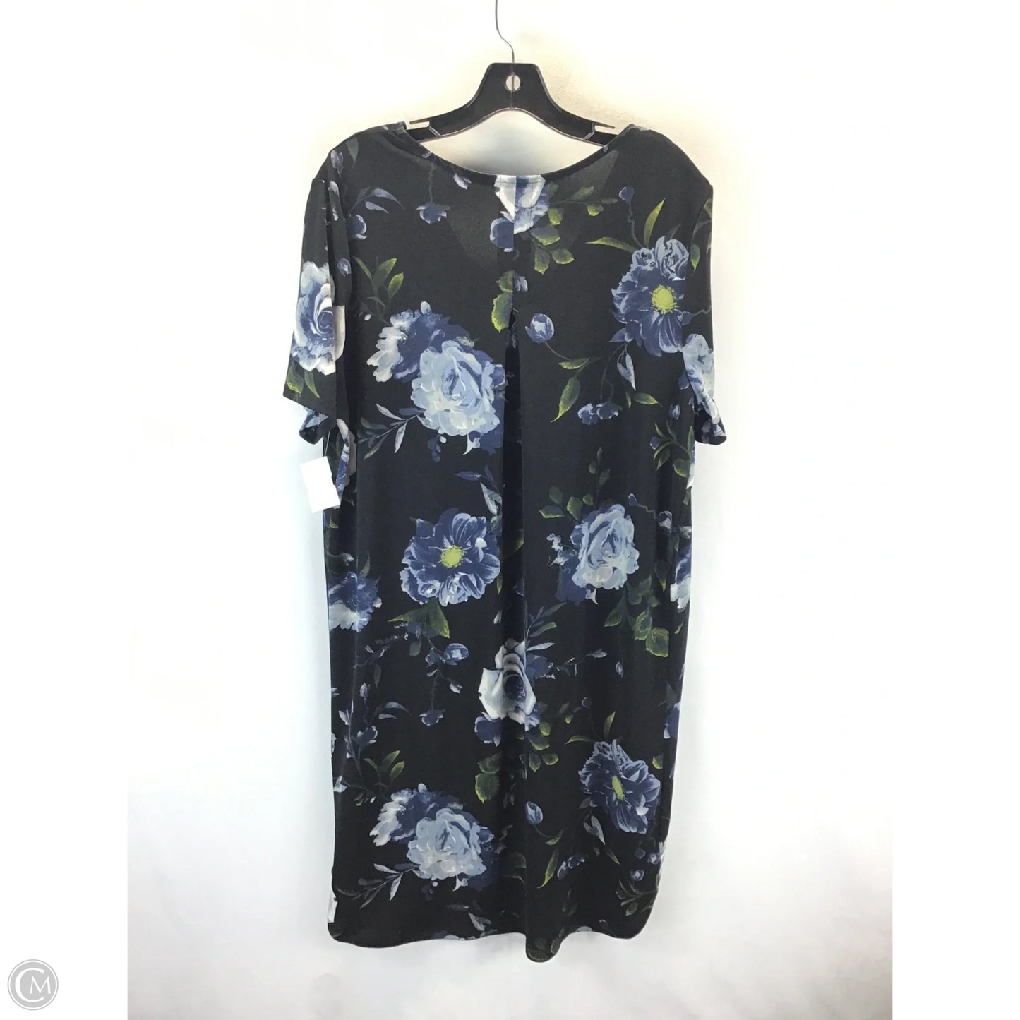 Dress Casual Midi By Christian Siriano In Floral Print, Size: Xl