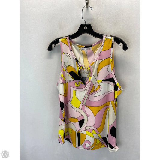 Top Sleeveless By Clothes Mentor In Multi-colored, Size: L