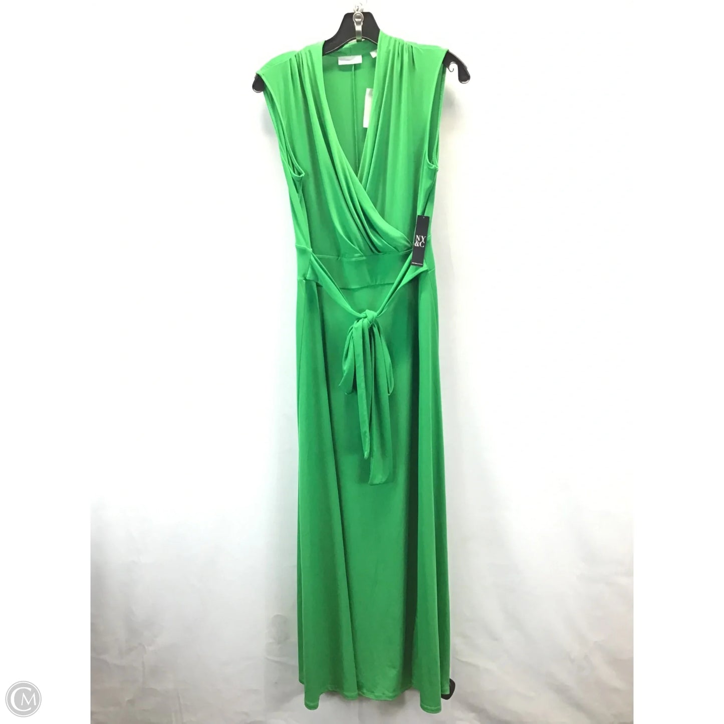Dress Casual Maxi By New York And Co In Green, Size: M