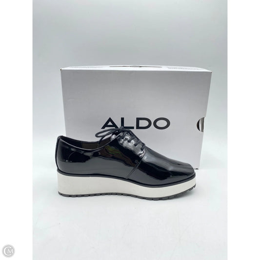 Shoes Sneakers Platform By Aldo In Black & White, Size: 6.5