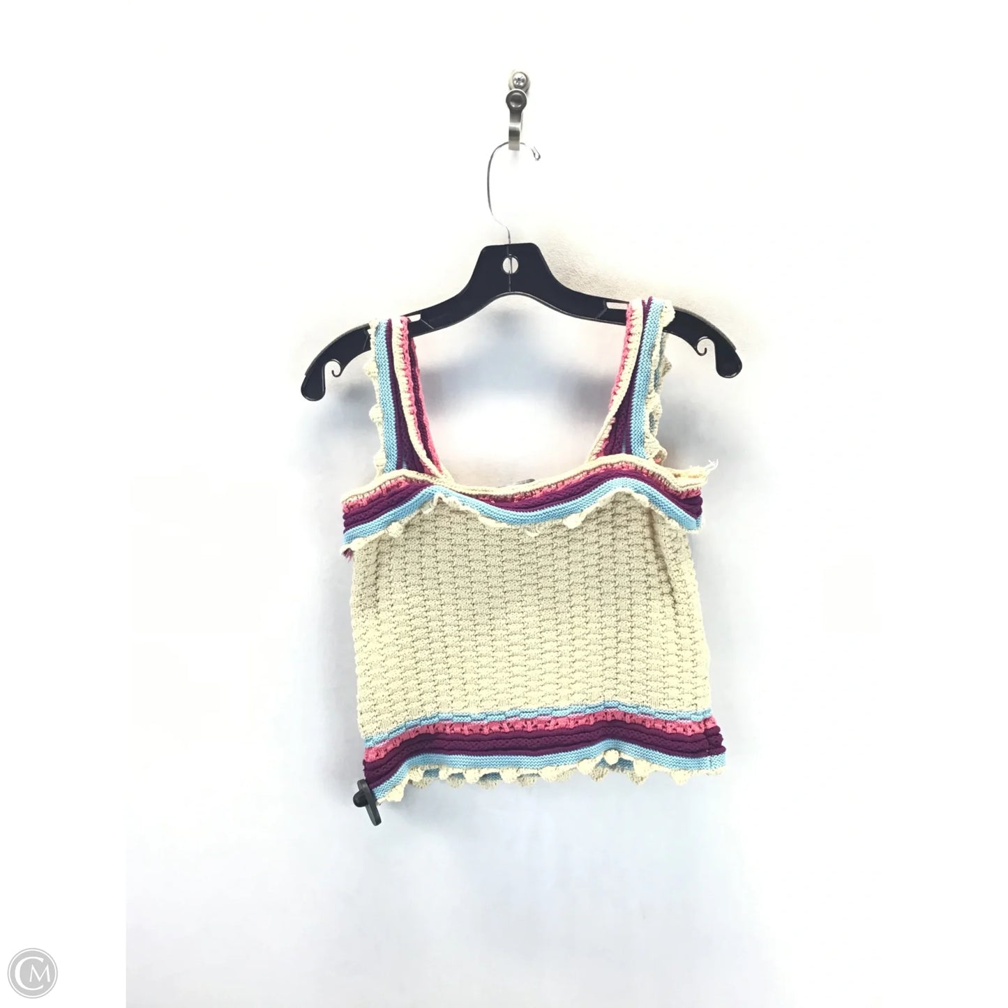 Top Sleeveless By Marc New York In Purple & Tan, Size: M