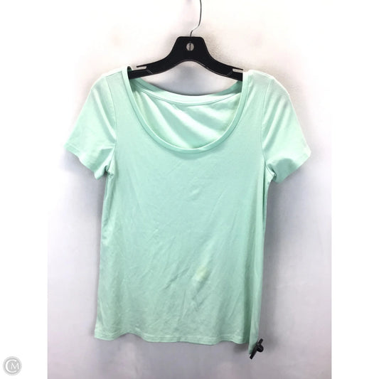 Top Short Sleeve Basic By Old Navy In Green, Size: M