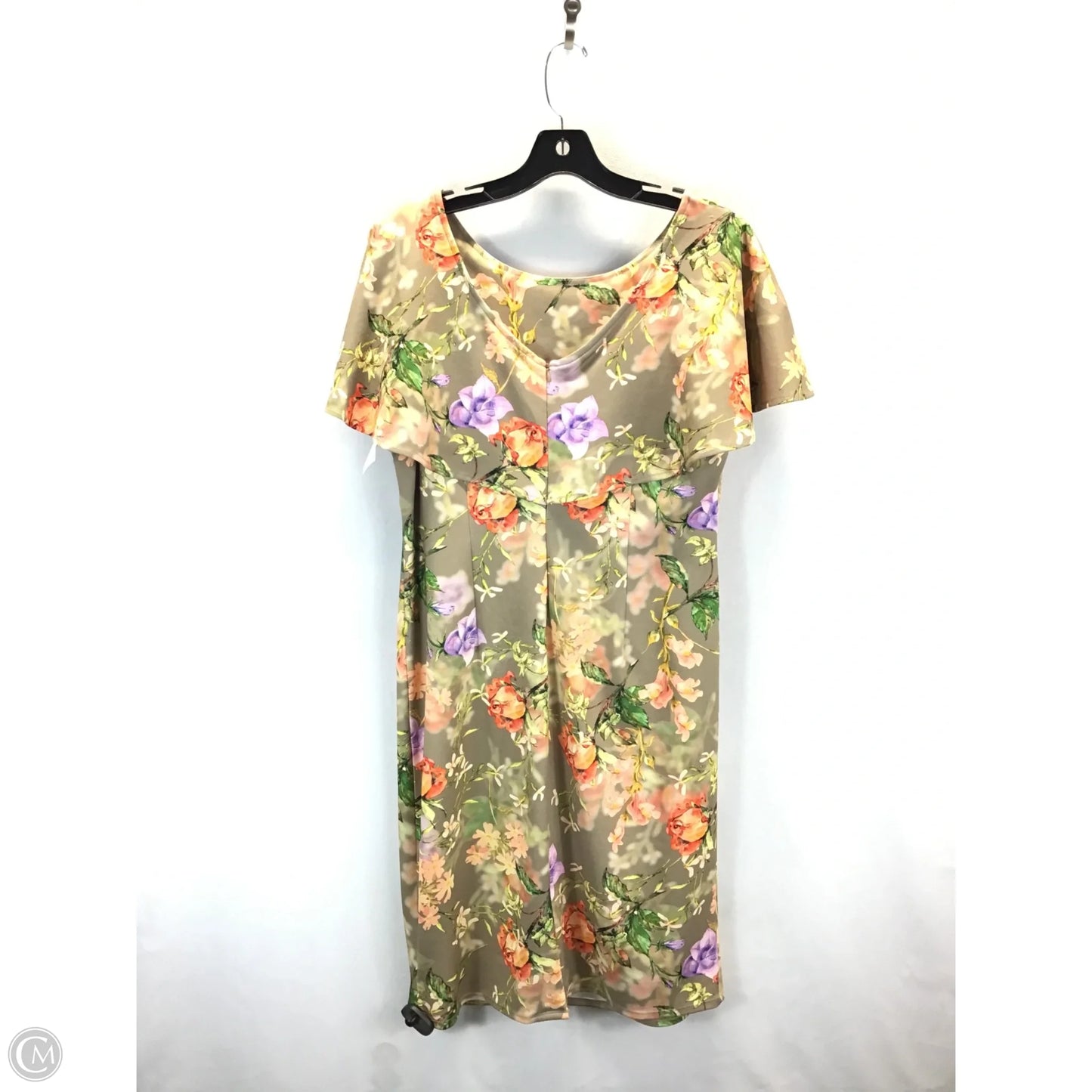 Dress Casual Midi By John Meyer In Floral Print, Size: L