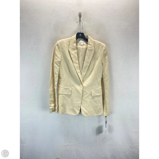 Blazer By Calvin Klein In Beige, Size: 2